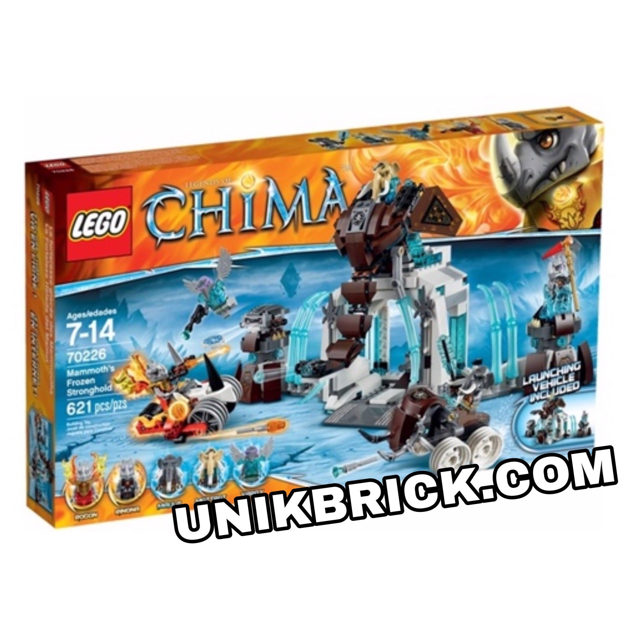 [ORDER ITEMS] LEGO Legends of Chima 70226 Mammoth's Frozen Stronghold