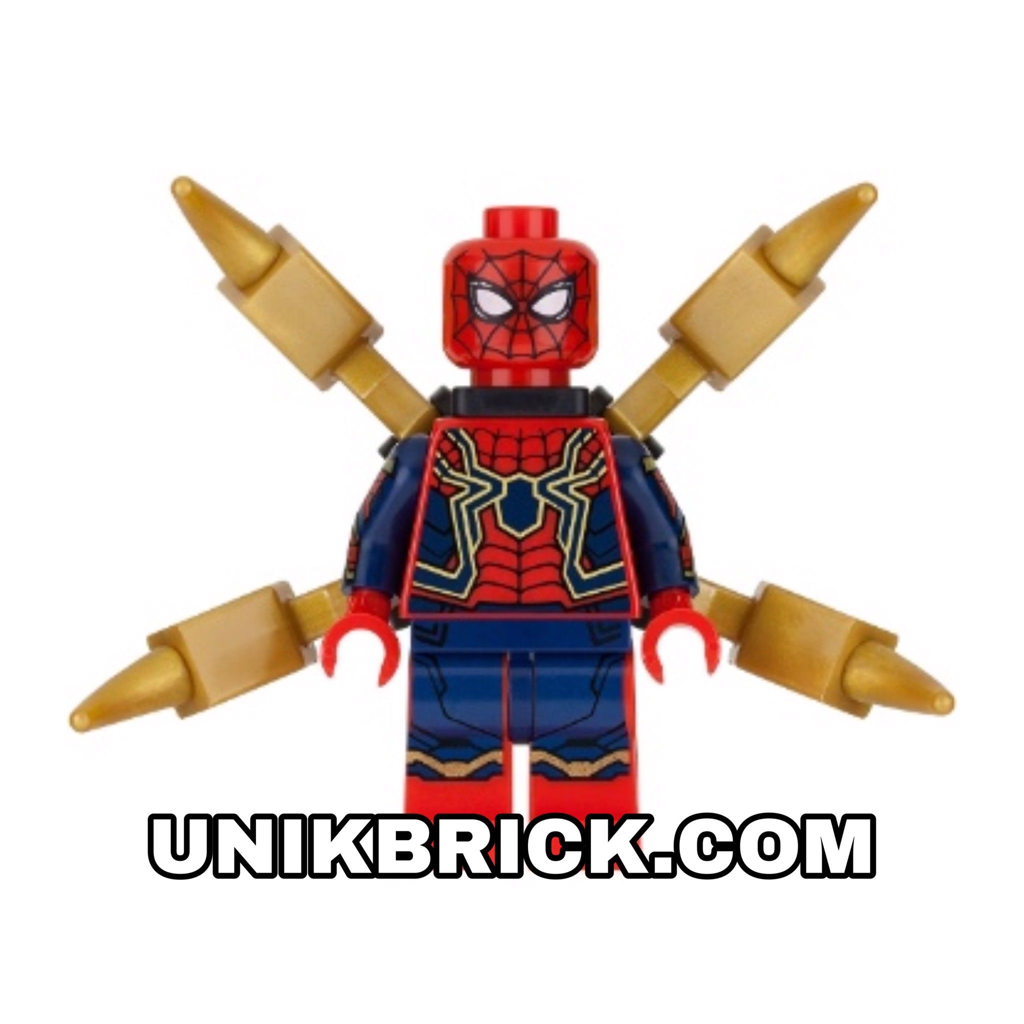 Top 58+ imagen lego spiderman iron spider