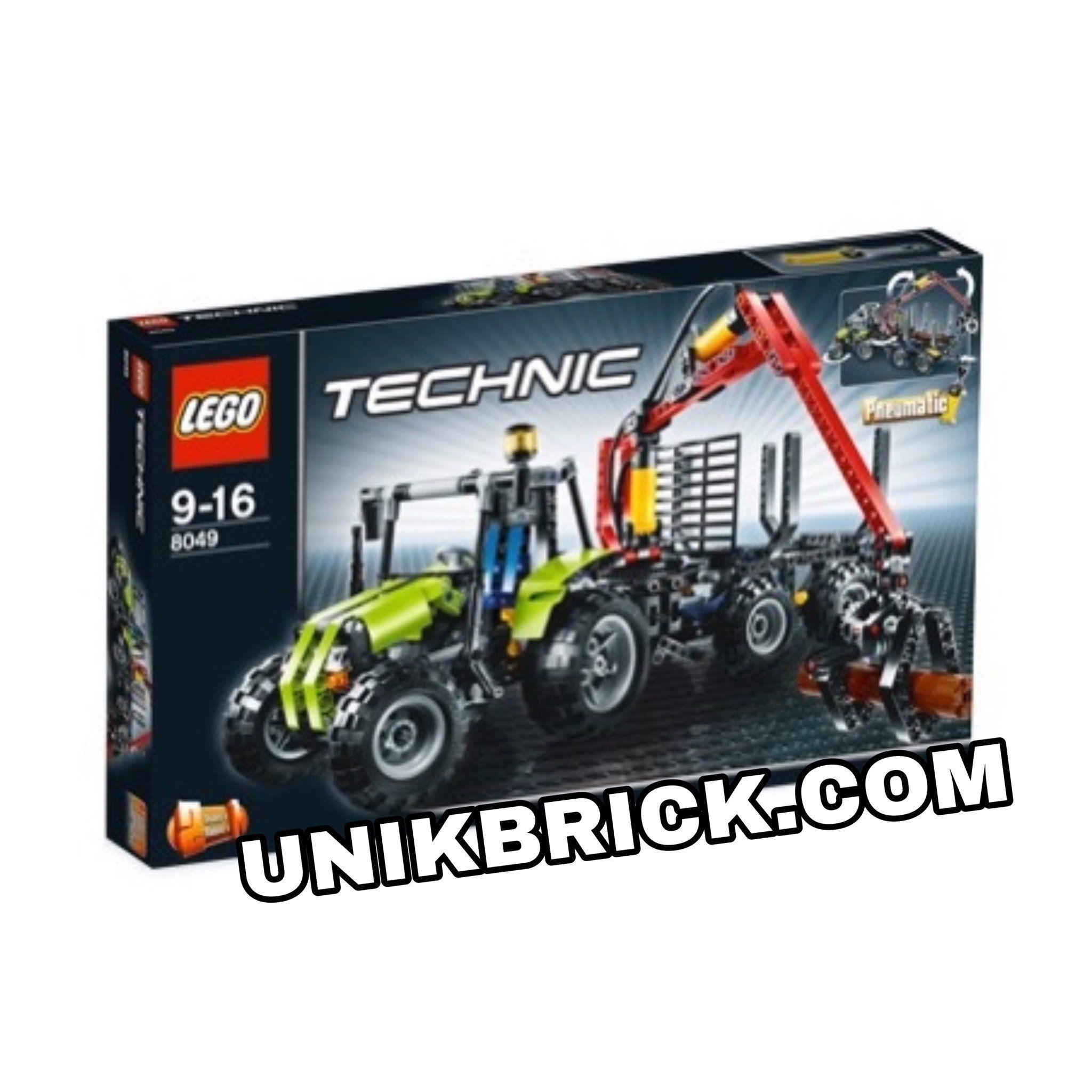 [ORDER ITEMS] LEGO Technic 8049 Tractor with Log Loader