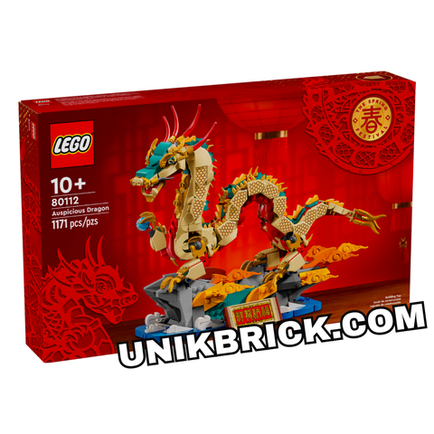  [CÓ HÀNG] LEGO Auspicious Dragon 80112 New Year 2024 