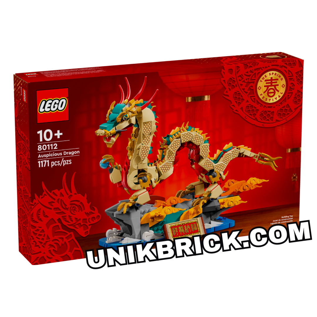 [CÓ HÀNG] LEGO Auspicious Dragon 80112 New Year 2024