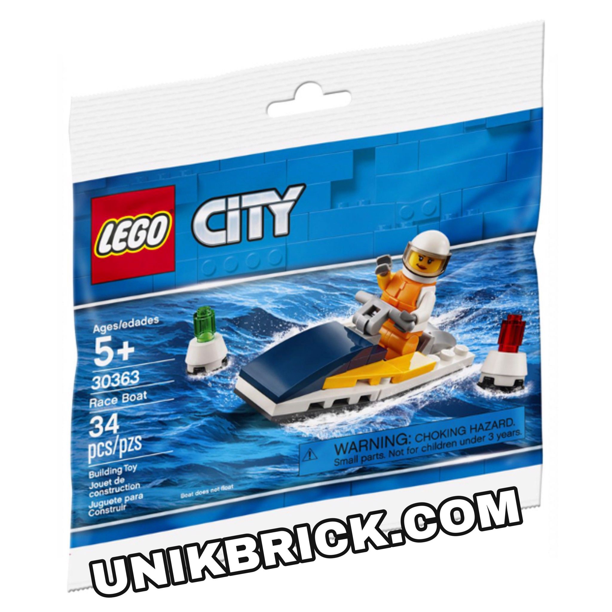 LEGO City 30363 Race Boat Polybag