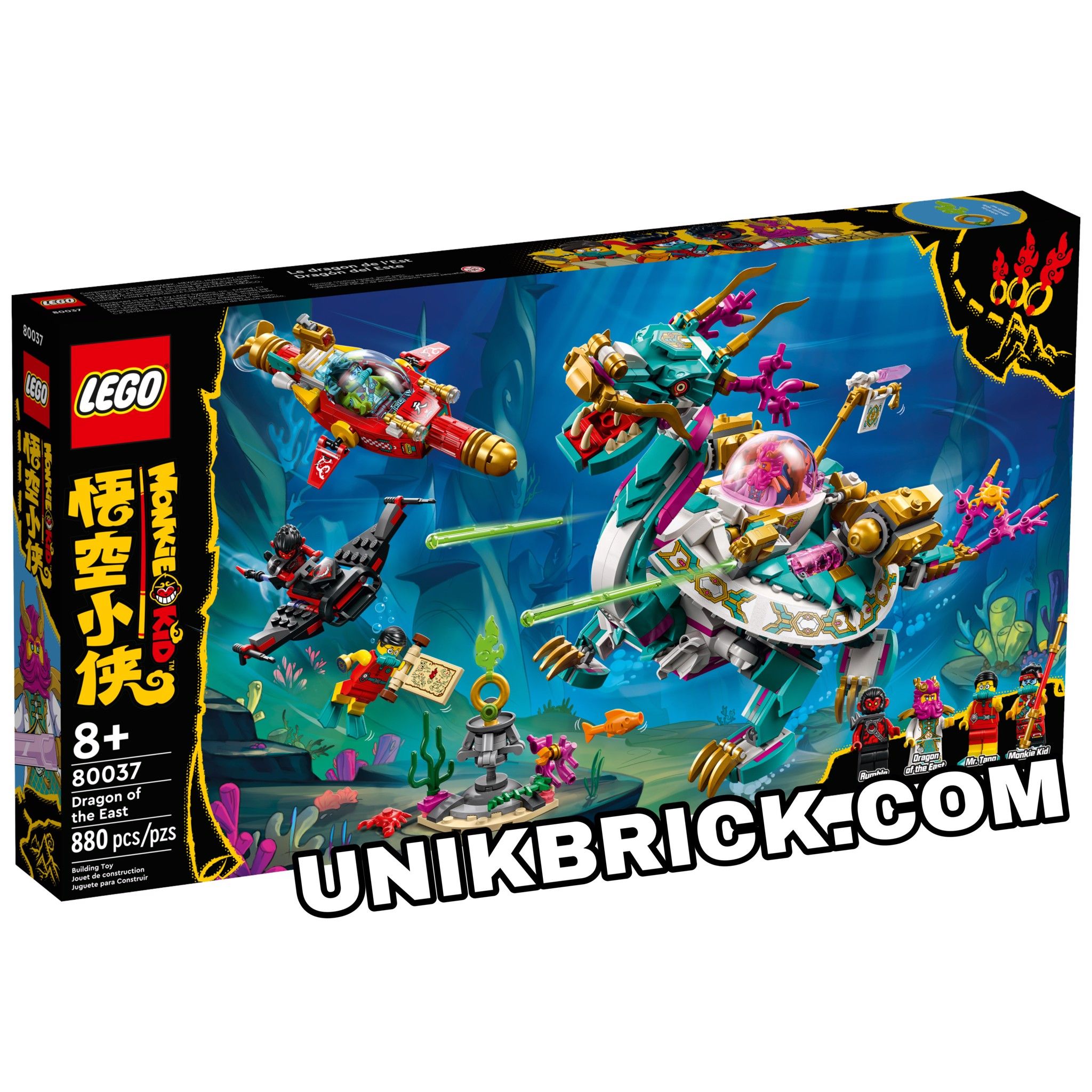 [HÀNG ĐẶT/ ORDER] LEGO Monkie Kid 80037 Dragon of the East