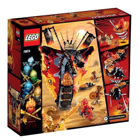  [ORDER ITEMS] LEGO Ninjago 70674 Fire Fang 