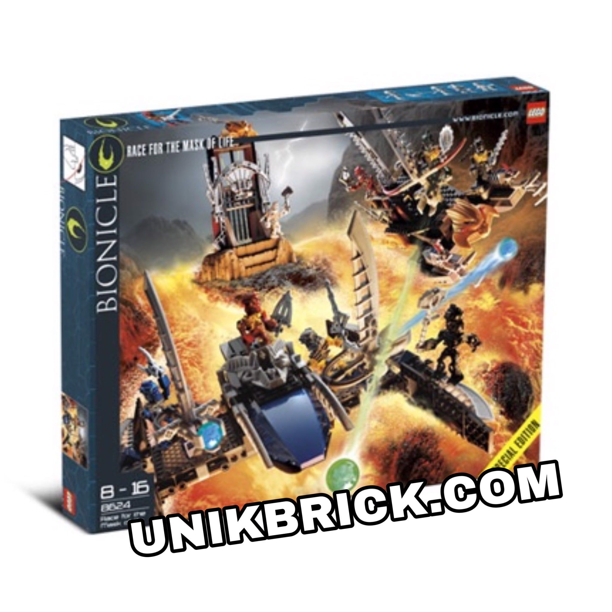 [ORDER ITEMS] LEGO Bionicle 8624 Race for the Mask of Life
