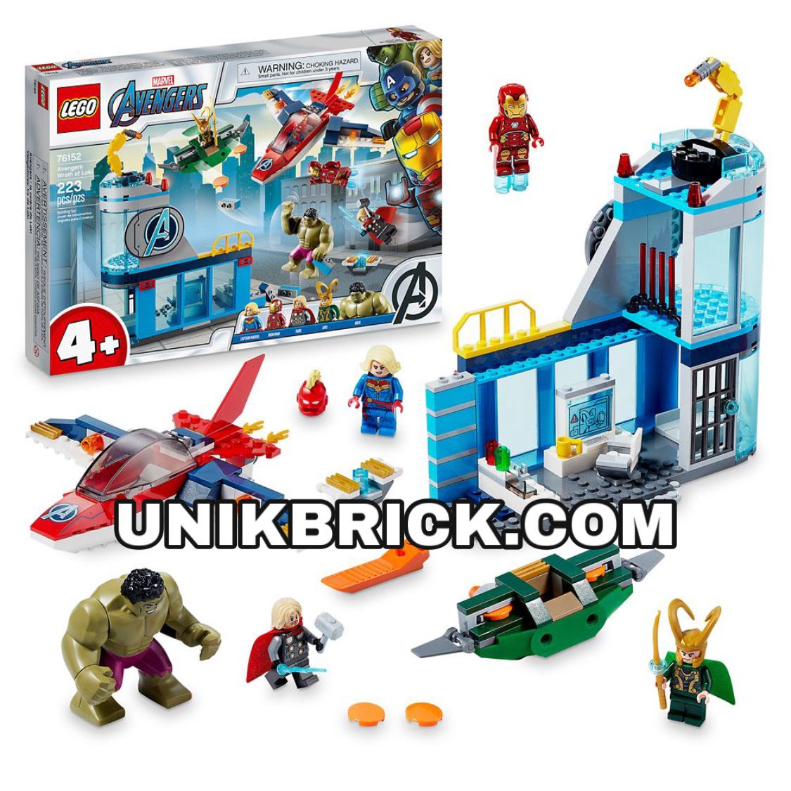 LEGO 76152 Marvel Avengers Wrath of Loki – UNIK BRICK