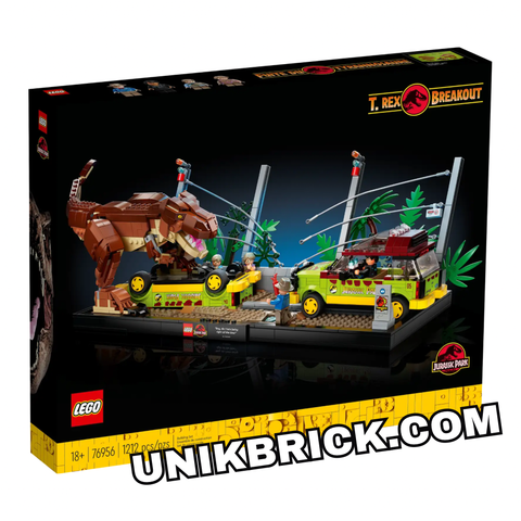  [HÀNG ĐẶT/ ORDER] LEGO Jurassic Park 76956 T. rex Breakout 