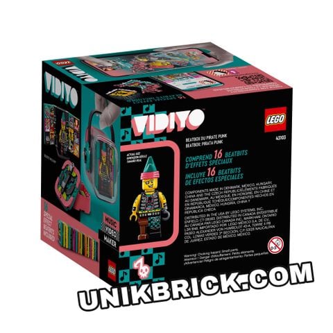  [CÓ HÀNG] LEGO VIDIYO 43103 Punk Pirate BeatBox 