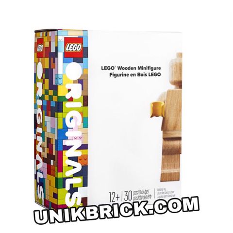  [HÀNG ĐẶT/ ORDER] LEGO Originals 853967 LEGO Wooden Minifigure 