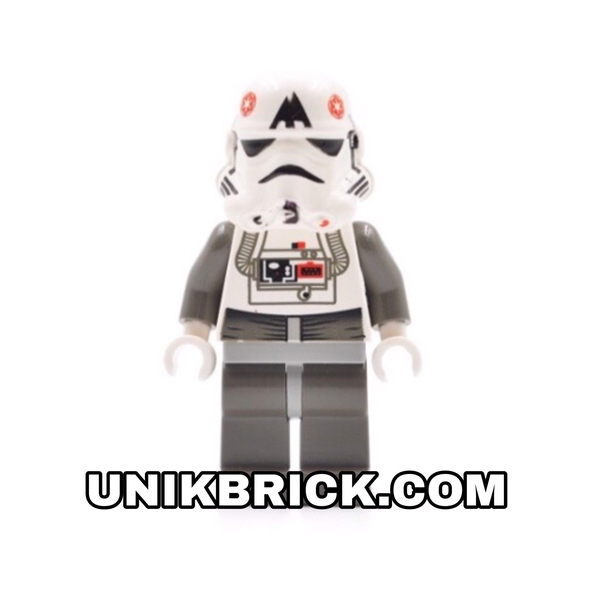 [ORDER ITEMS] LEGO AT-AT Driver Red Imperial Logo Yellow Head