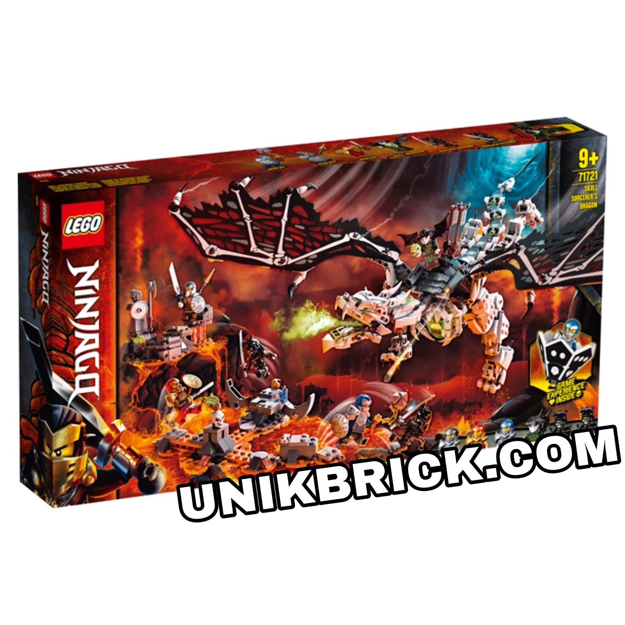 ほい LEGO Ninjago 71721 Skull Sorcerer's Dragon – UNIK BRICK