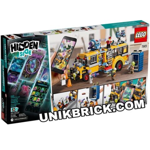  [HÀNG ĐẶT/ ORDER] LEGO Hidden Side 70423 Paranormal Intercept Bus 3000 