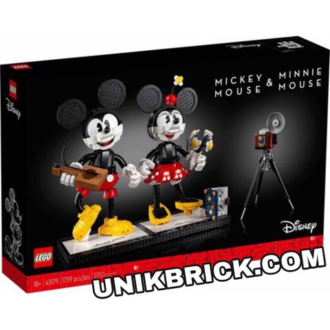  [HÀNG ĐẶT/ ORDER] LEGO Disney 43179 Mickey Mouse & Minnie Mouse Buildable Characters 