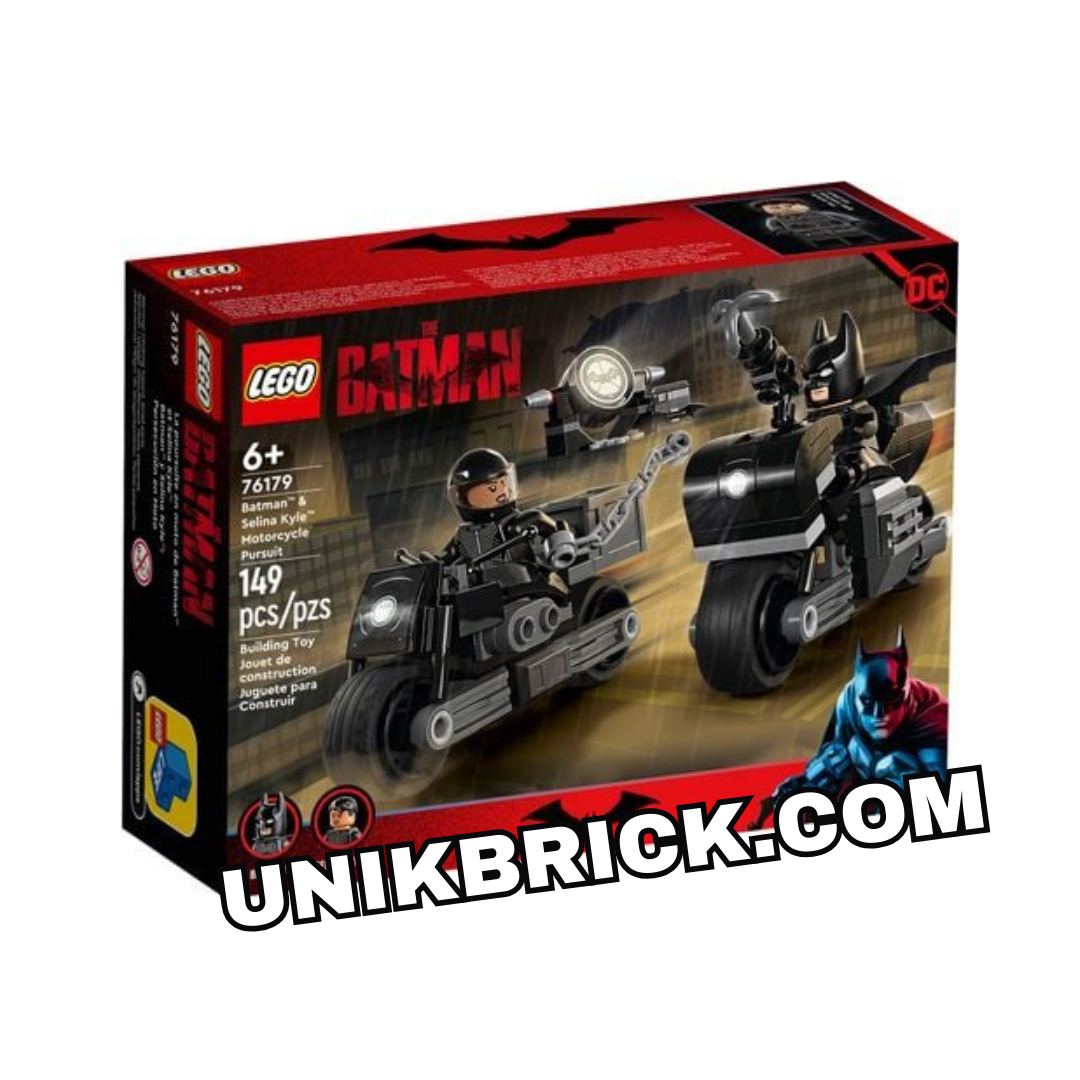 [CÓ HÀNG] LEGO DC Super Heroes 76179 Batman Selina Kyle Motorcycle Pursuit