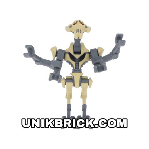  [ORDER ITEMS] LEGO General Grievous Bent Legs Tan Armor 