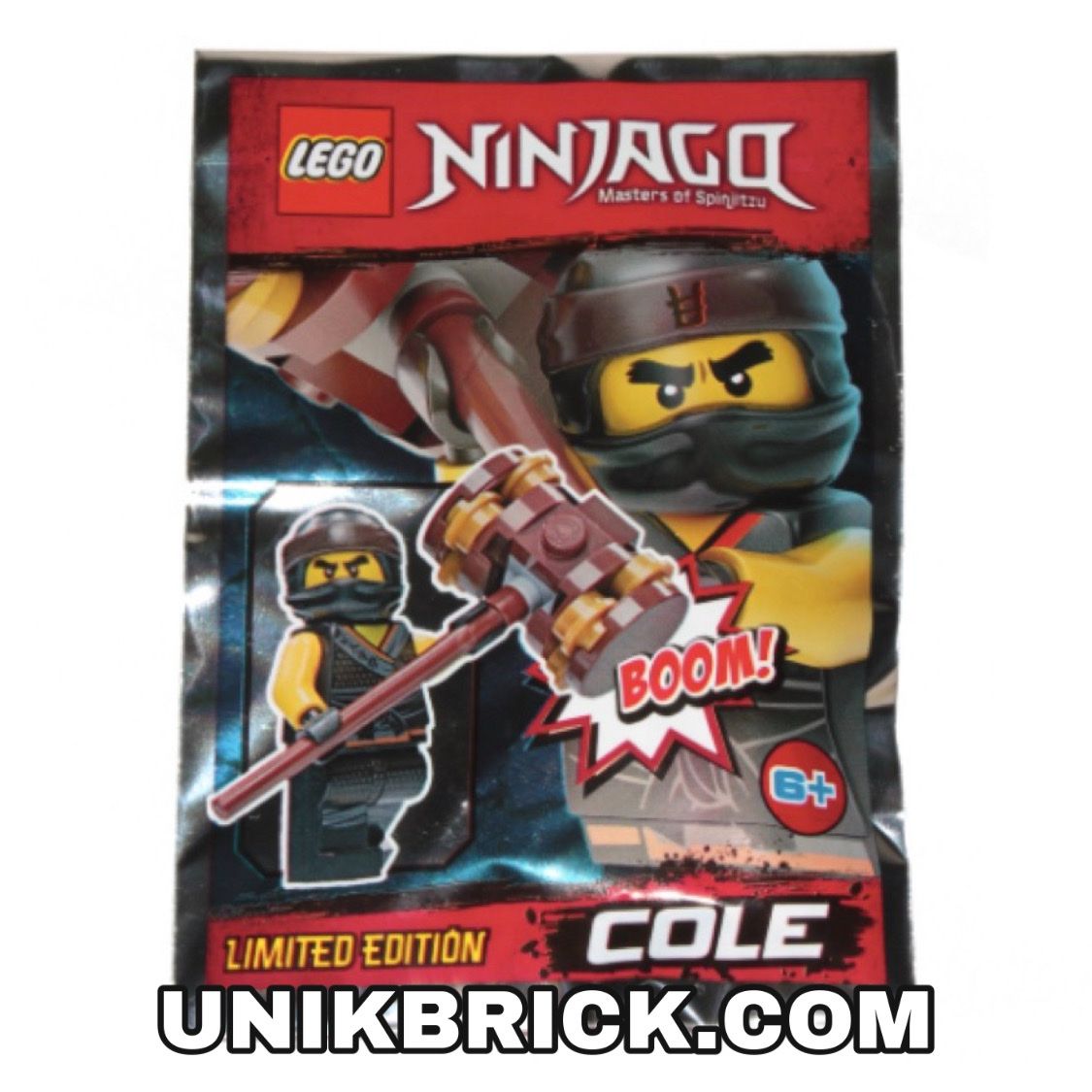 LEGO Ninjago 891839 Cole Foil Pack Polybag