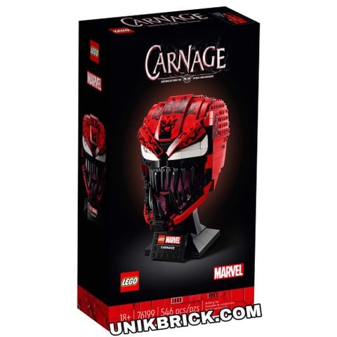  [CÓ HÀNG] LEGO Marvel 76199 Carnage Helmet 