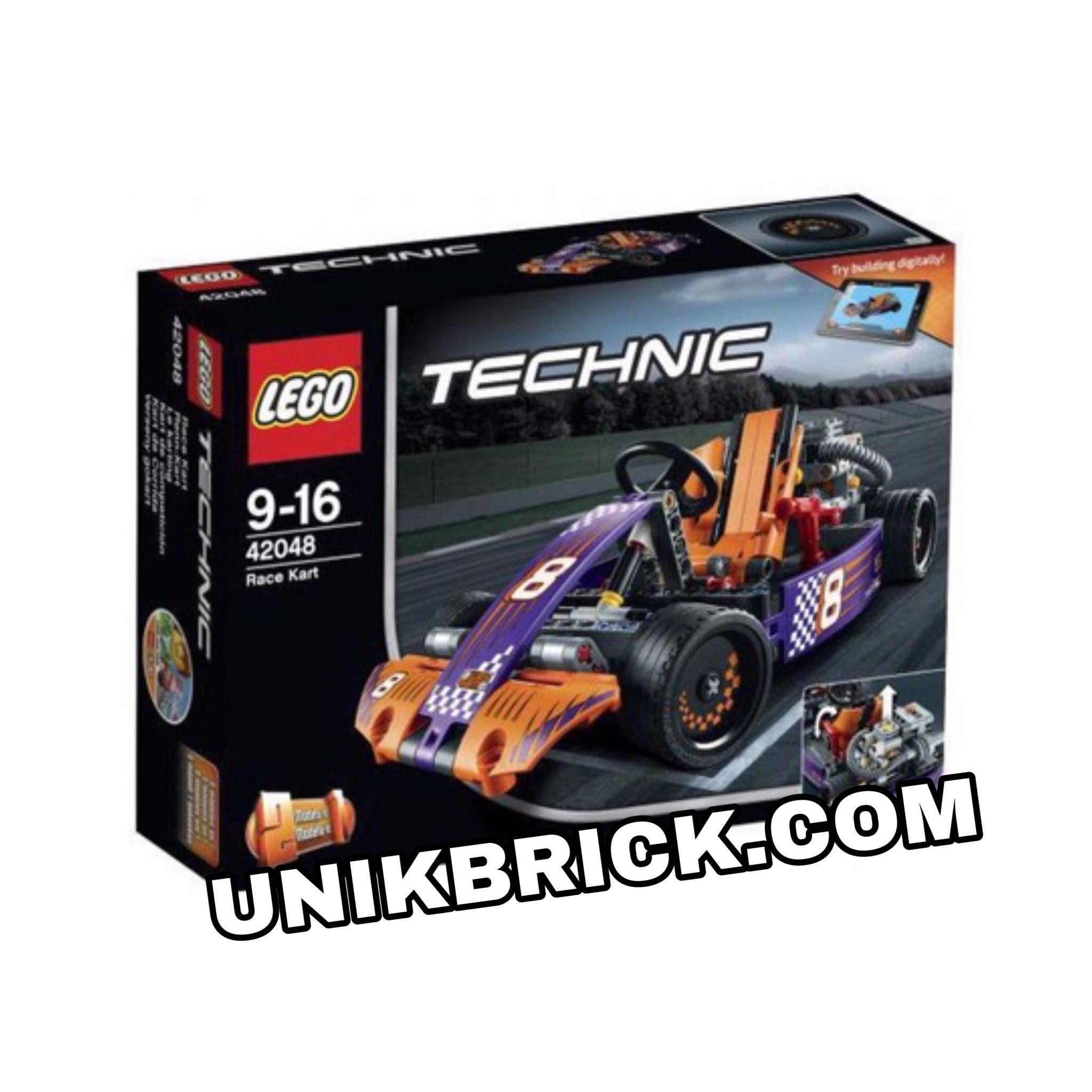 [ORDER ITEMS] LEGO Technic 42048 Race Kart – UNIK BRICK