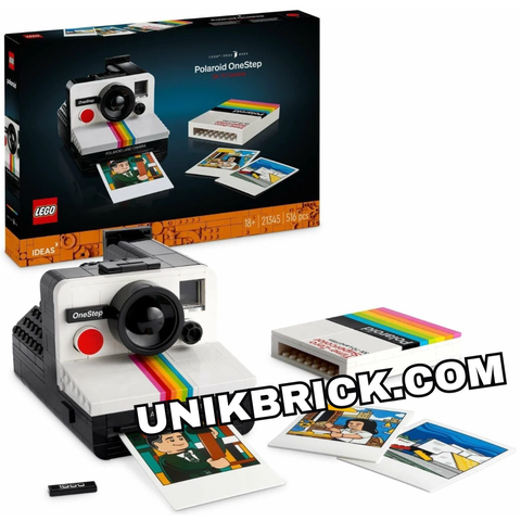  [HÀNG ĐẶT/ ORDER] LEGO Ideas 21345 Polaroid OneStep SX-70 Camera 