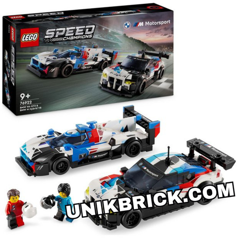  [CÓ HÀNG] LEGO Speed Champions 76922 BMW M4 GT3 & BMW M Hybrid V8 Race Cars 