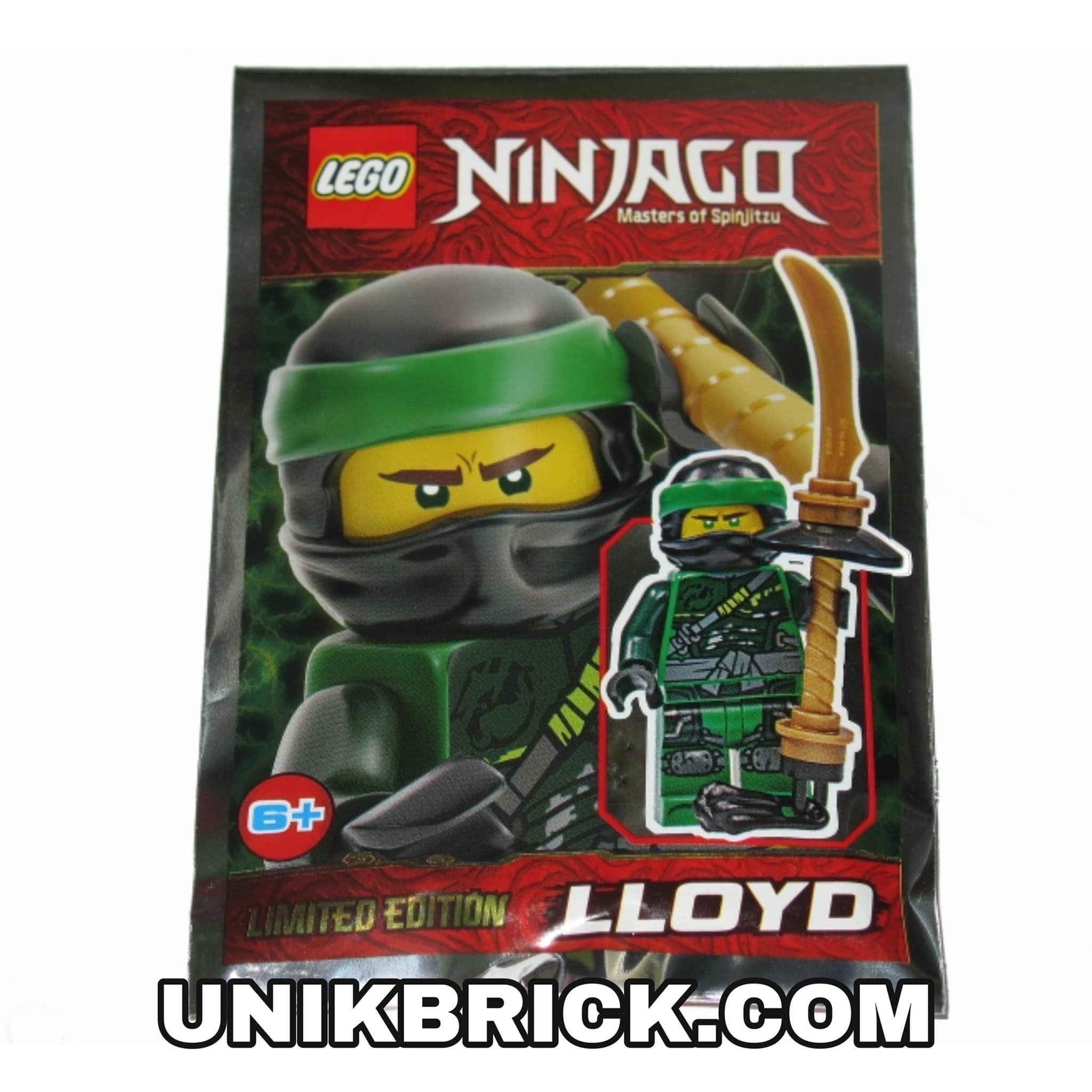 [CÓ HÀNG] LEGO Ninjago 891949 Lloyd Foil Pack Polybag