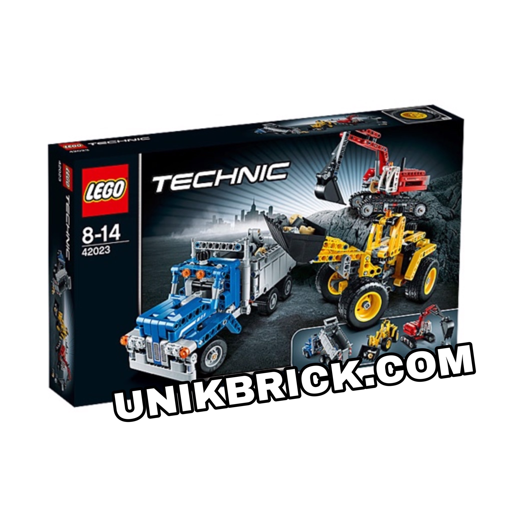 ORDER ITEMS] LEGO Technic 42023 Construction Crew – UNIK BRICK