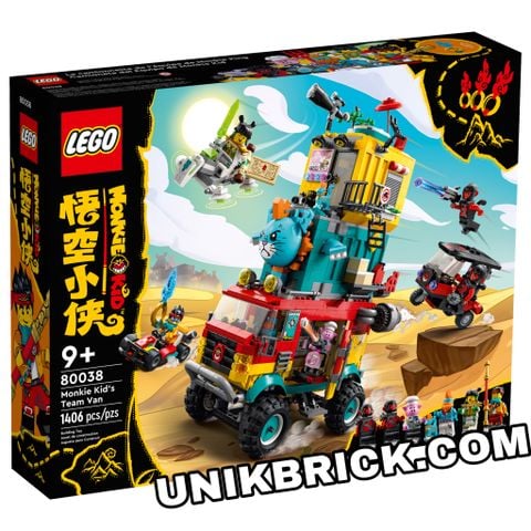  [HÀNG ĐẶT/ ORDER] LEGO 80038 Monkie Kid’s Team Van 