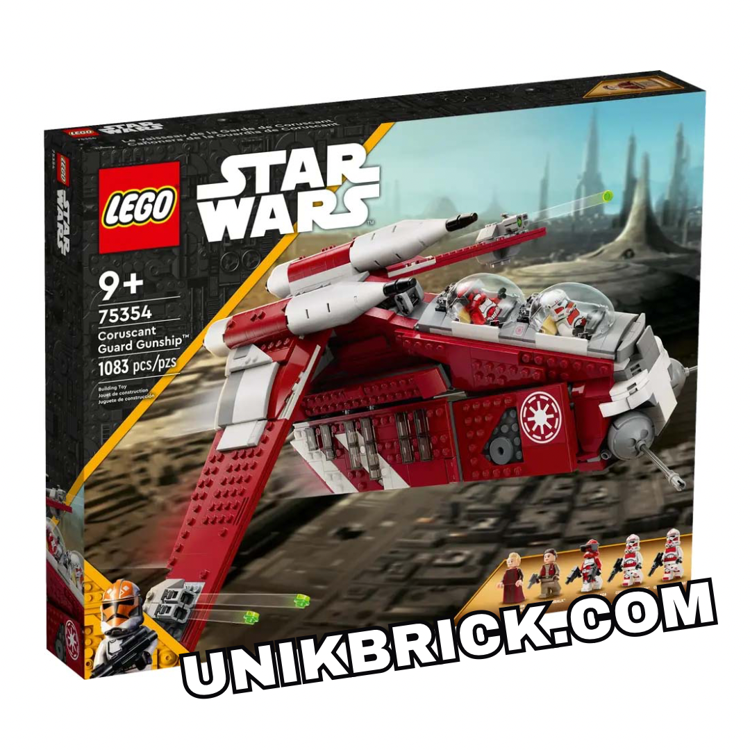 CÓ HÀNG] LEGO Star Wars 75354 Coruscant Guard Gunship – UNIK BRICK