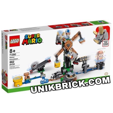  [HÀNG ĐẶT/ ORDER] LEGO Super Mario 71390 Reznor Knockdown Expansion Set 