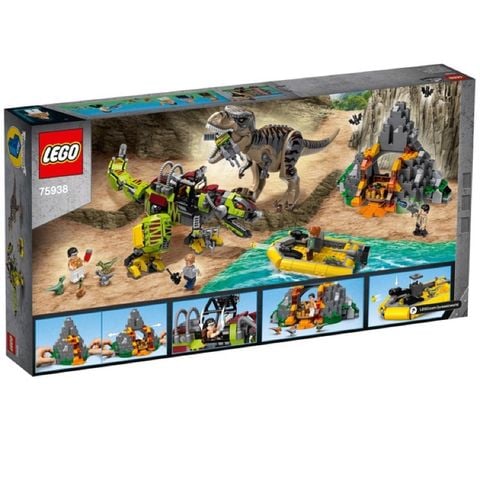  [HÀNG ĐẶT/ ORDER] LEGO Jurassic World 75938 T Rex vs Dino Mech Battle 