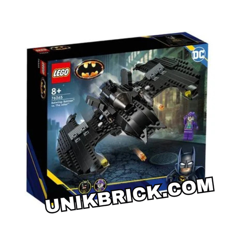  [CÓ HÀNG] LEGO 76265 DC Batman 1989 Batwing Batman vs. The Joker Đồ Chơi Lắp Ráp Phi Cơ Người Dơi Đối Đầu Joker 