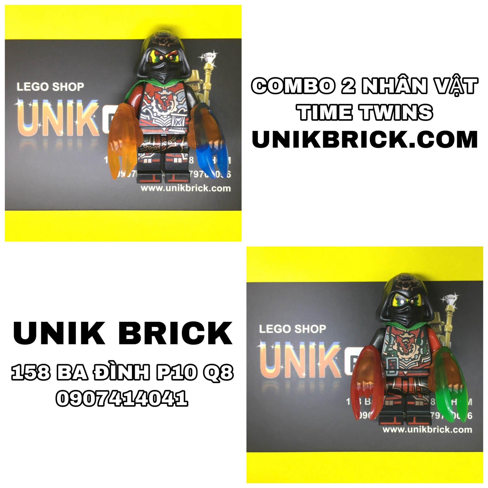 LEGO Ninjago Time Twins Krux and Acronix