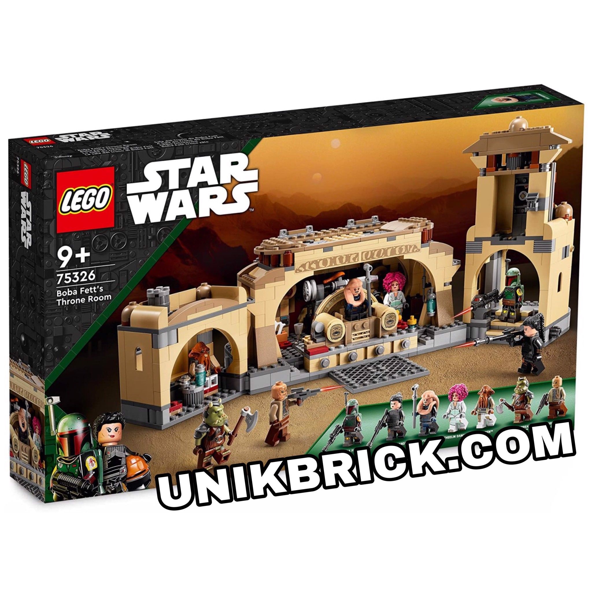 [CÓ HÀNG] LEGO Star Wars 75326 Boba Fett's Throne Room