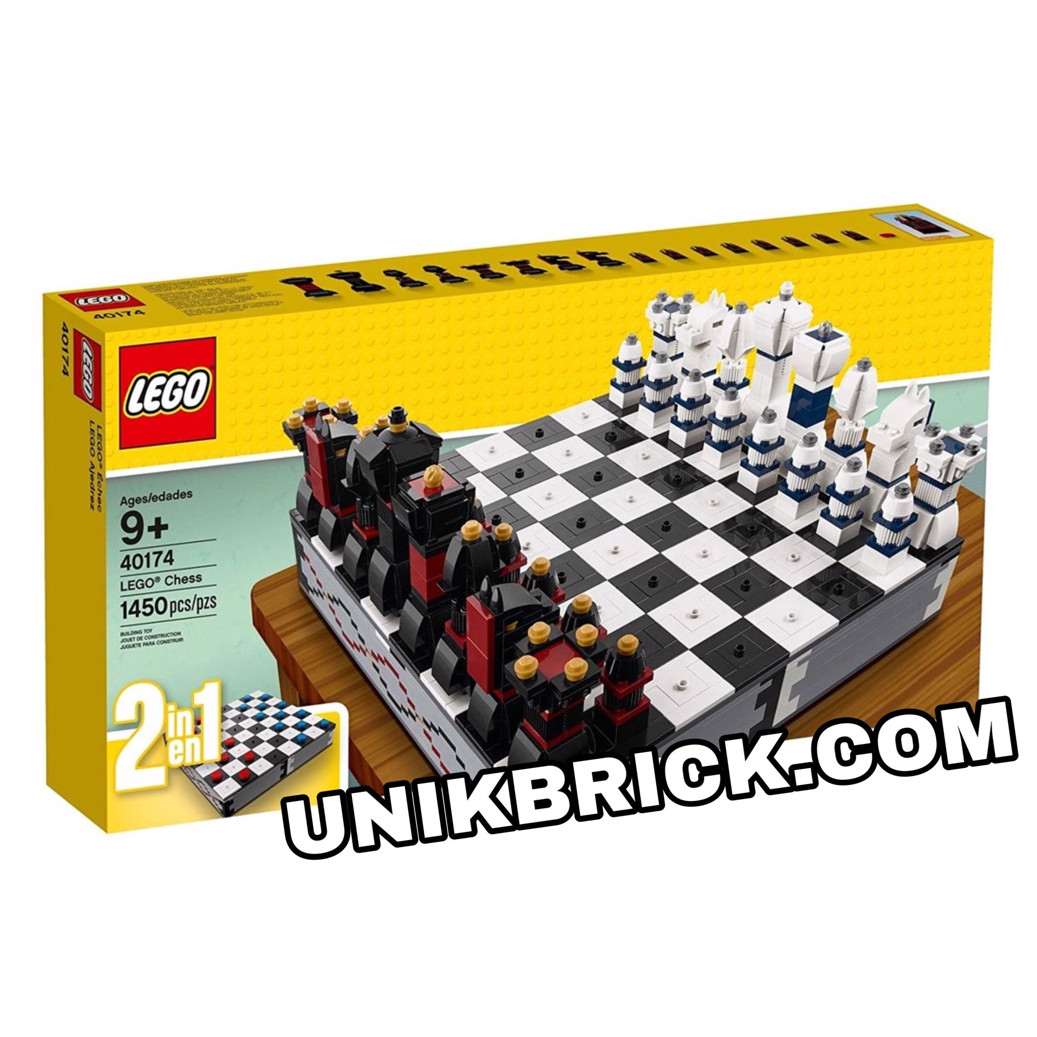 [HÀNG ĐẶT/ ORDER] LEGO 40174 Iconic Chess Set