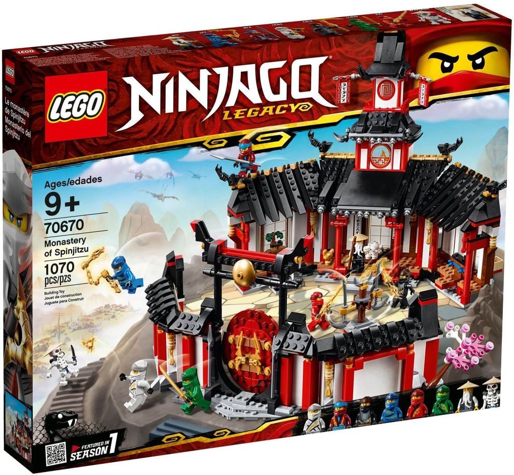 Mua đồ chơi LEGO Ninjago 70670 Monastery of Spinjitzu HCM Giá Rẻ – UNIK  BRICK