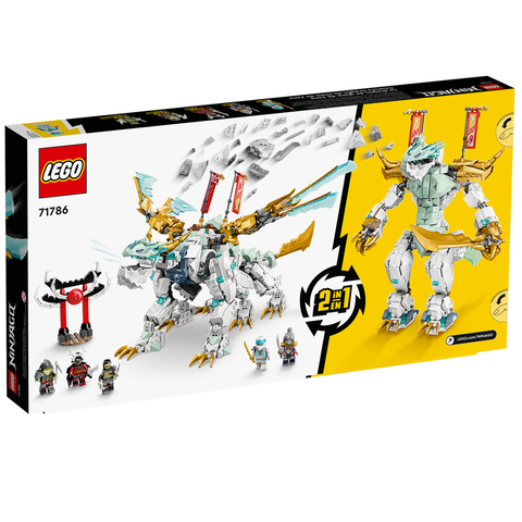  [CÓ HÀNG] LEGO Ninjago 71786 Zane's Ice Dragon Creature 