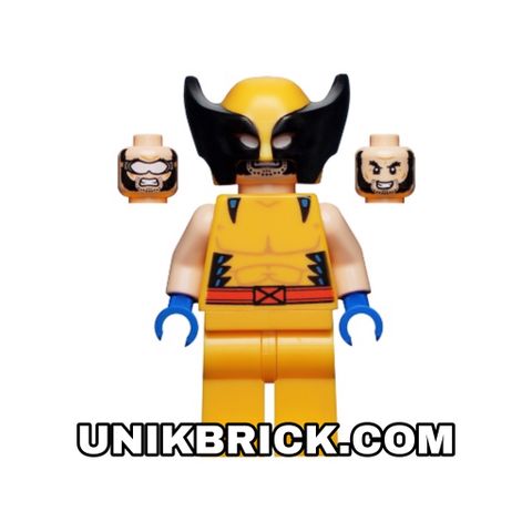  [ORDER ITEMS] LEGO Wolverine Mask Blue Hands 