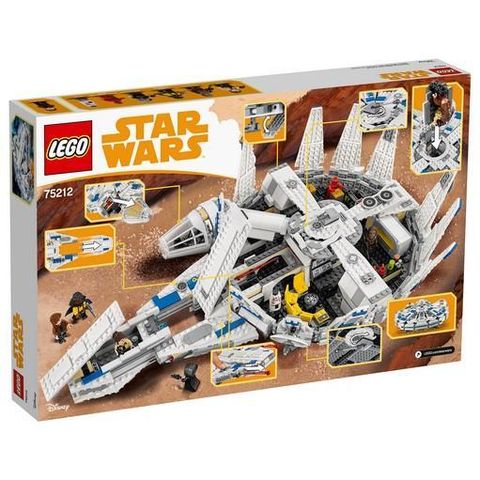  [ORDER ITEMS] LEGO Starwars 75212 Kessel Run Millennium Falcon 