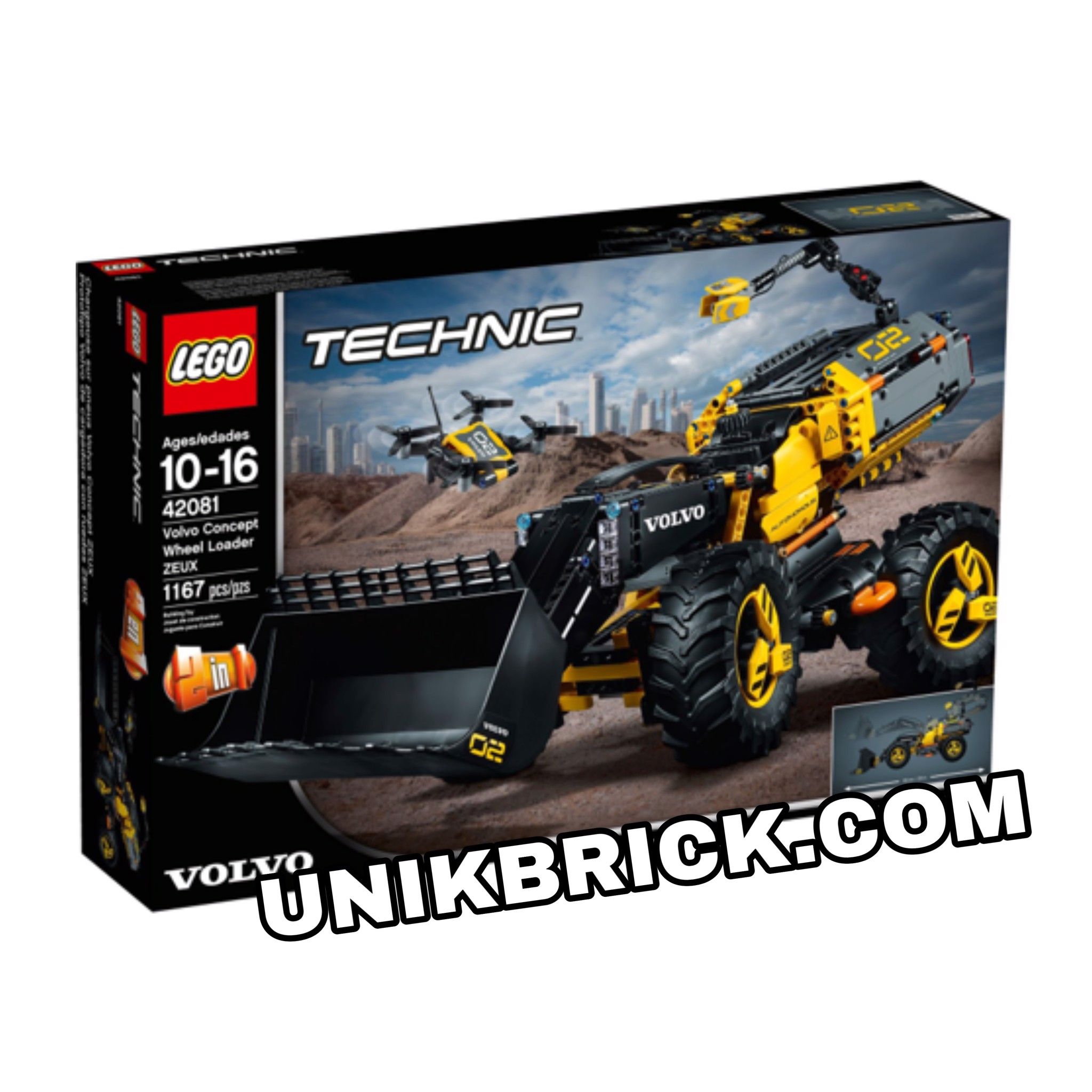 [ORDER ITEMS] LEGO Technic 42081 Volvo Concept Wheel Loader ZEUX