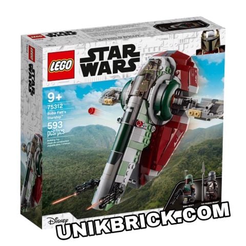  [CÓ HÀNG] LEGO Star Wars 75312 Boba Fett’s Starship 