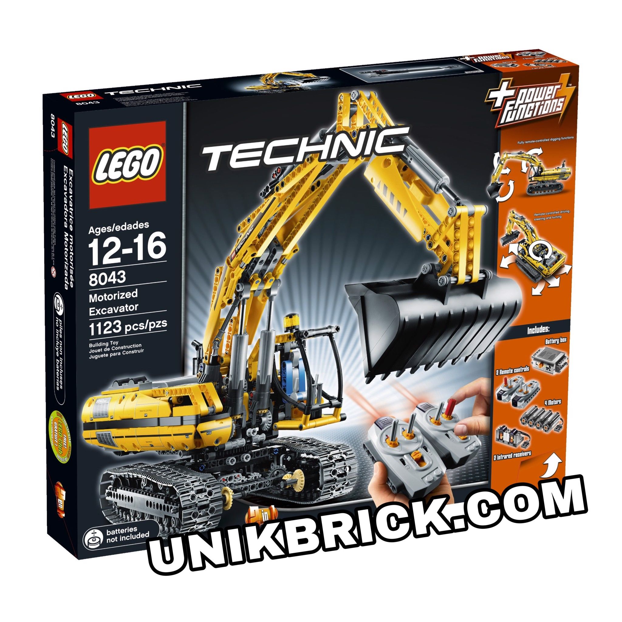 [ORDER ITEMS] LEGO Technic 8043 Motorized Excavator