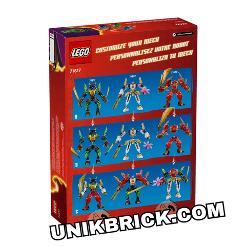  [CÓ HÀNG] LEGO Ninjago 71817 Lloyd's Elemental Power Mech 