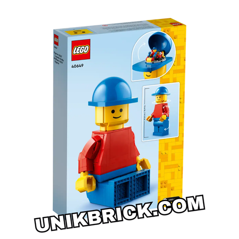  [CÓ HÀNG] LEGO 40649 Up-Scaled LEGO Minifigure 