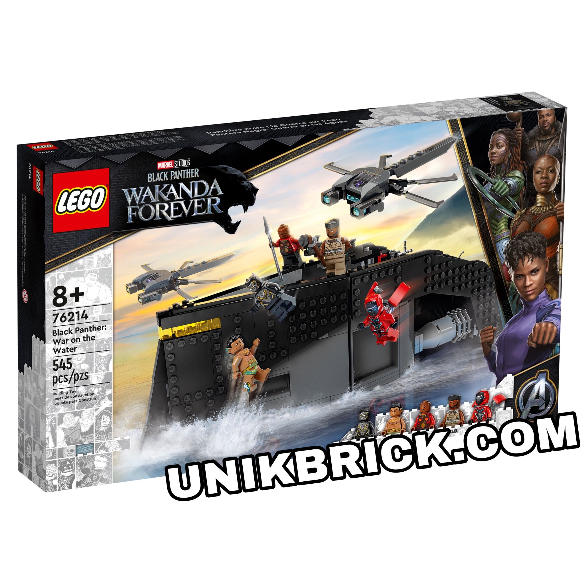 [CÓ HÀNG] LEGO Marvel 76214 Black Panther: War on the Water
