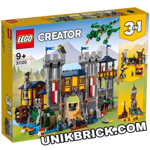  [CÓ HÀNG] LEGO Creator 31120 Medieval Castle 3 IN 1 