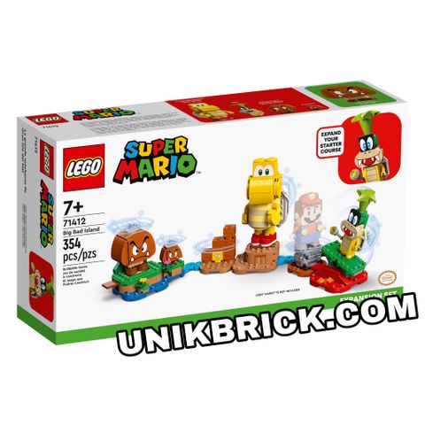  [HÀNG ĐẶT/ ORDER] LEGO Super Mario 71412 Big Bad Island Expansion Set 