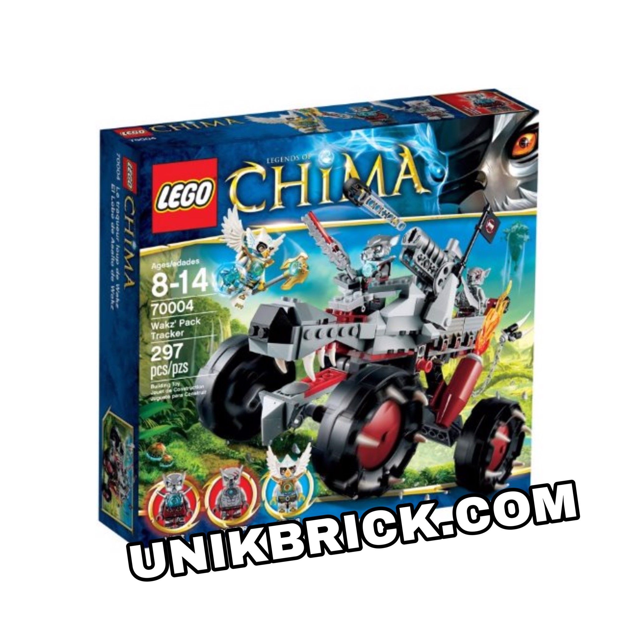 [ORDER ITEMS] LEGO Legends of Chima 70004 Wakz' Pack Tracker