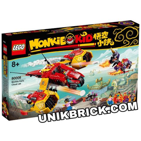  [HÀNG ĐẶT/ ORDER] LEGO Monkie Kid 80008 Monkie Kid’s Cloud Jet 