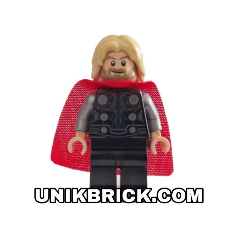  [ORDER ITEMS] LEGO Marvel Super Heroes Thor Spongy Cape with Single Hole Black Legs 