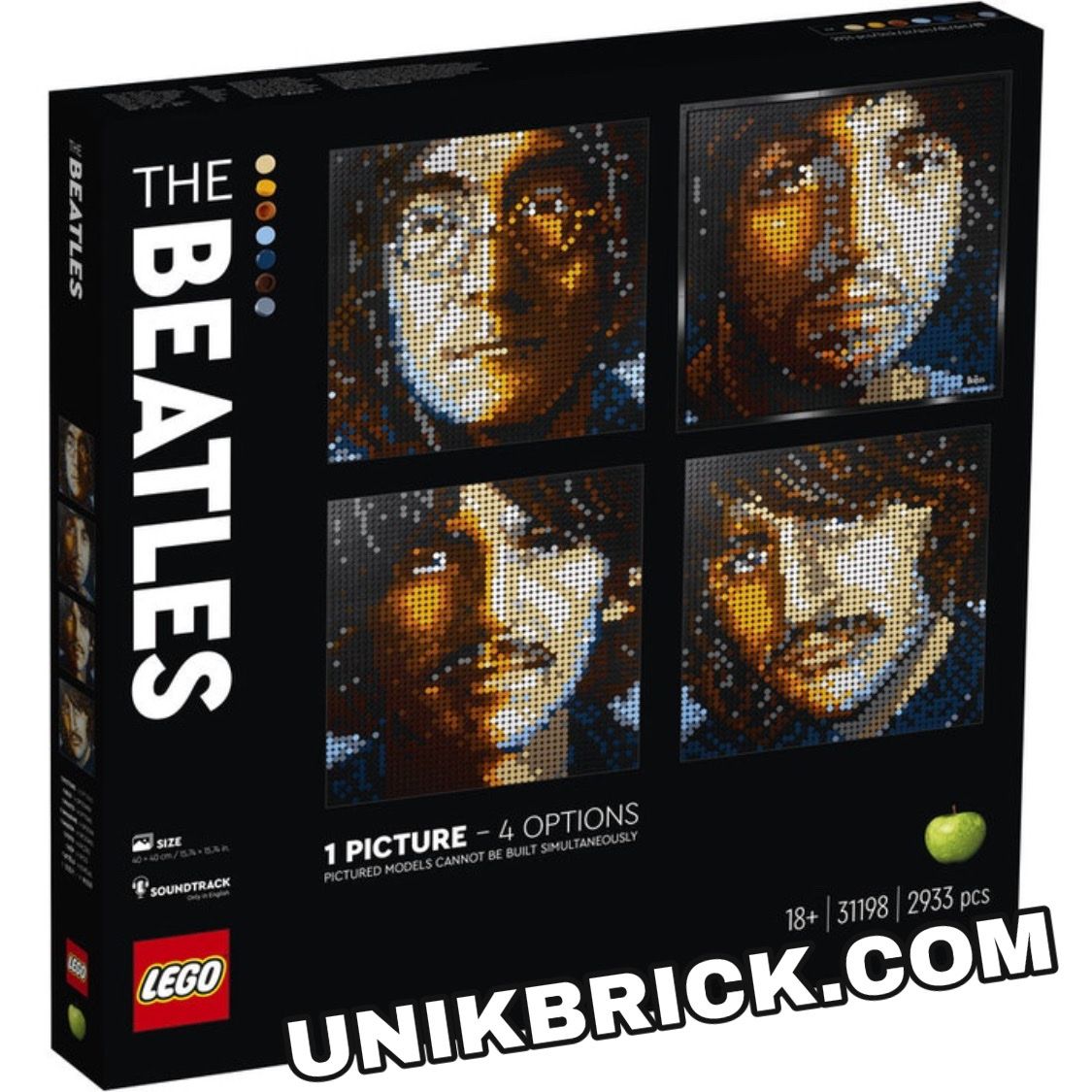 [HÀNG ĐẶT/ ORDER] LEGO Art 31198 The Beatles